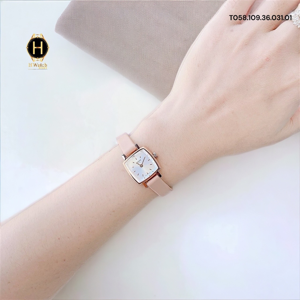Đồng Hồ Nữ Tissot Quartz Lovely Square Summer Rose Tone T058.109.36.031.01 ( T0581093603101 )  Sapphire