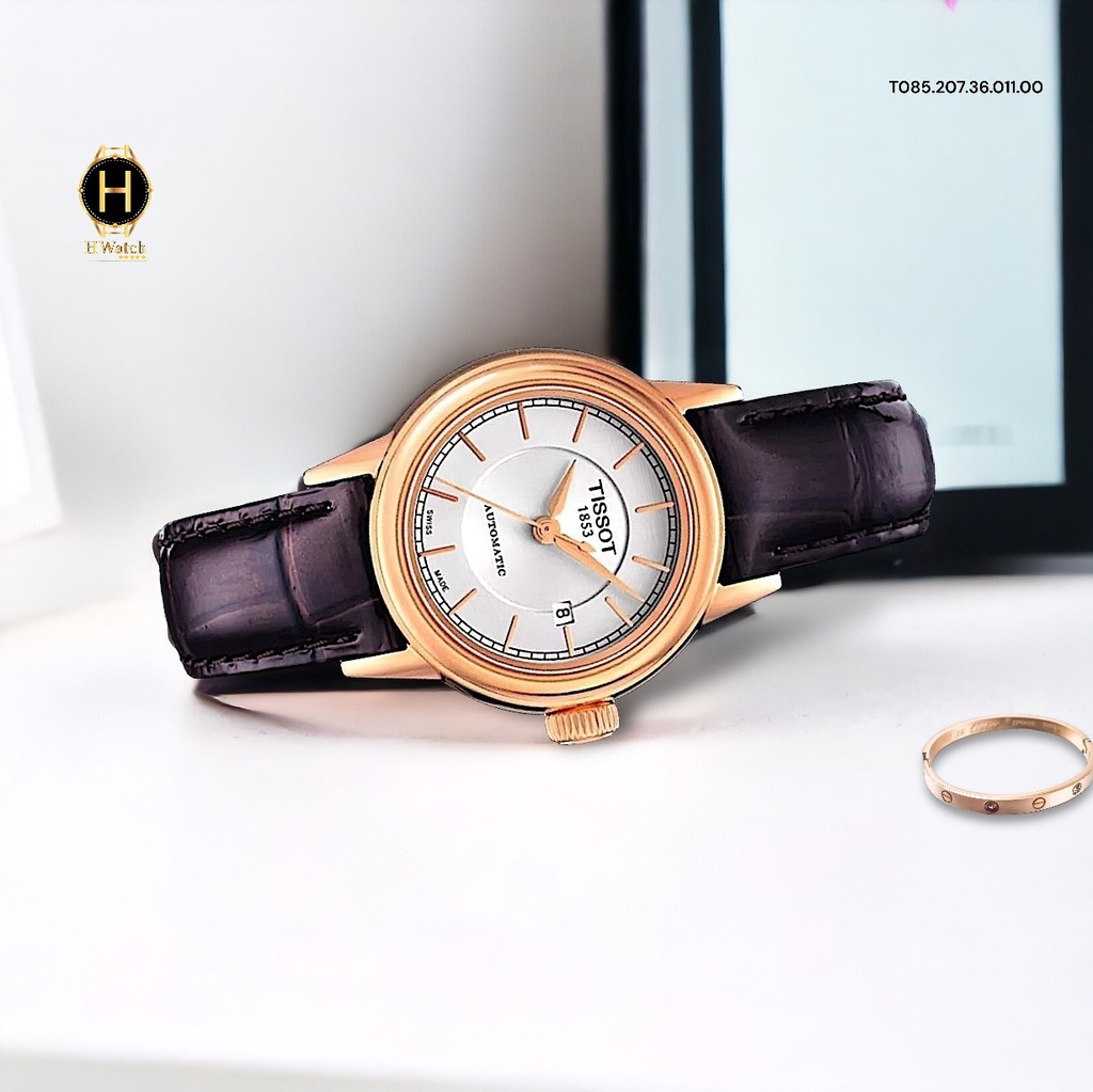Đồng Hồ Nữ Tissot Automatic Carson T085.207.36.011.00 ​( T0852073601100 )