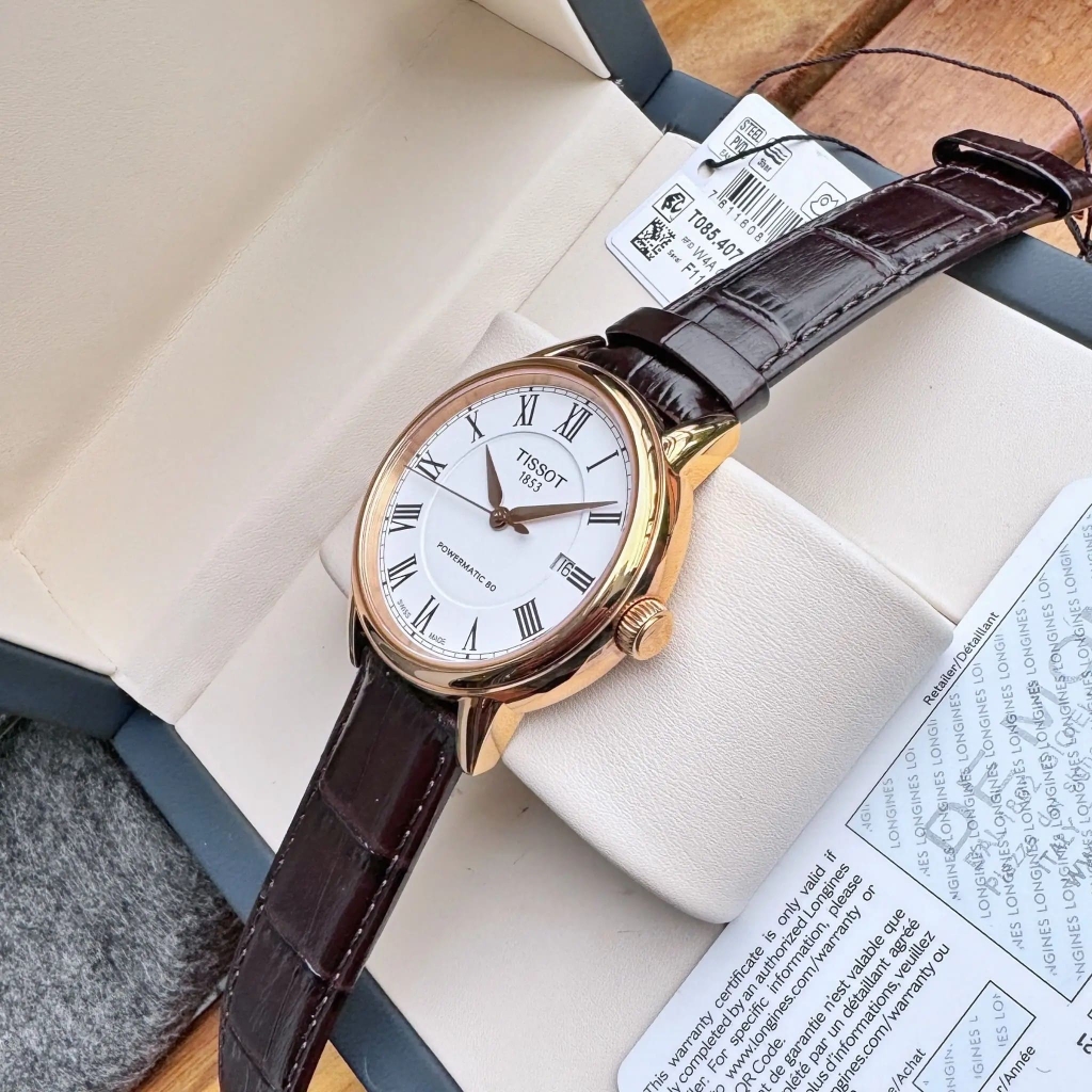 Đồng Hồ Nam Tissot Automatic Carson Powermatic 80 T085.407.36.013.00 (T0854073601300)