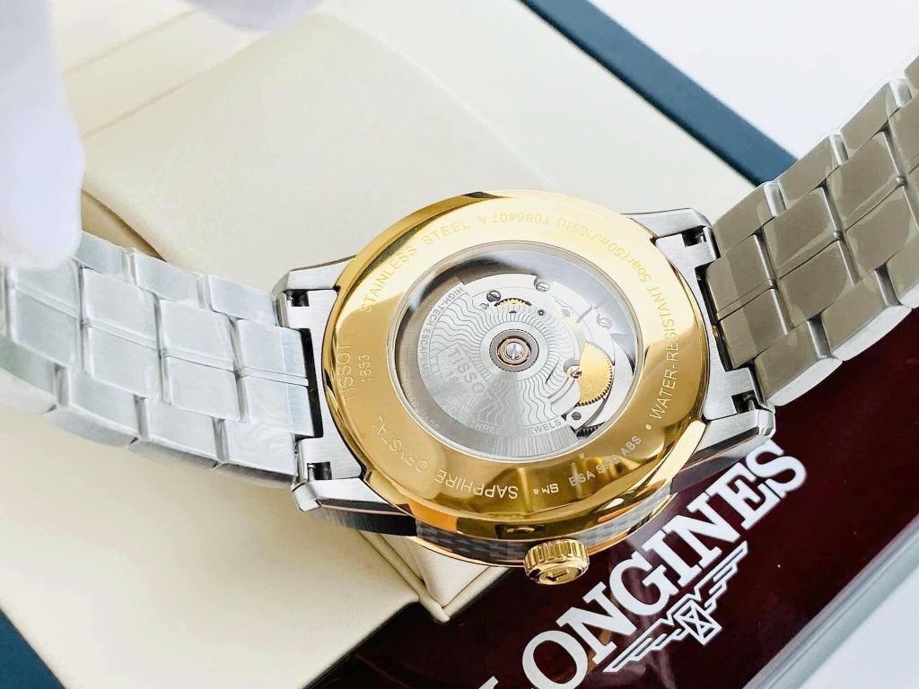 Đồng Hồ Nam Tissot Automatic Powermatic 80 Demi Gold T086.407.22.261.00 ( T0864072226100 )