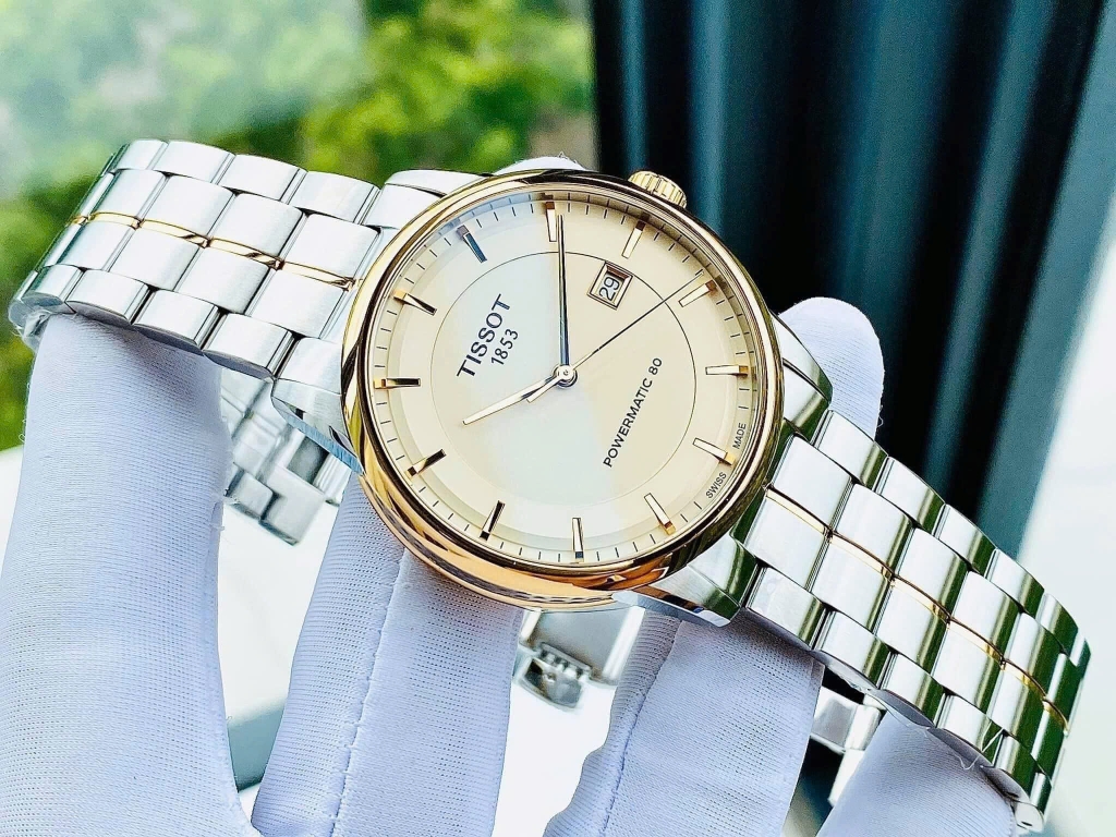 Đồng Hồ Nam Tissot Automatic Powermatic 80 Demi Gold T086.407.22.261.00 ( T0864072226100 )