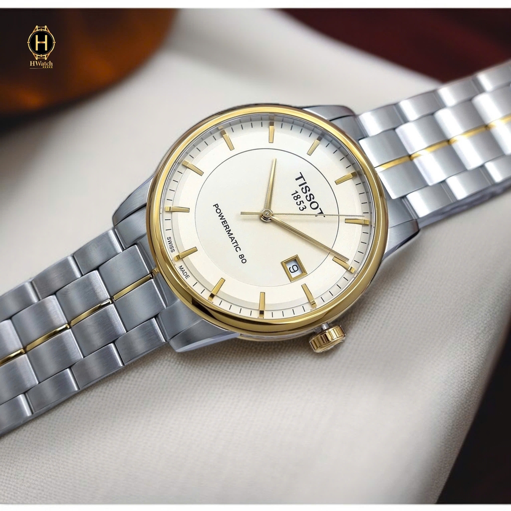Đồng Hồ Nam Tissot Automatic Powermatic 80 Demi Gold T086.407.22.261.00 ( T0864072226100 )
