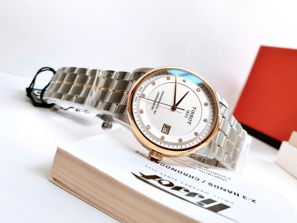 Đồng Hồ Nam Tissot Automatic Cosc 41mm Luxury Diamond Powermatic 80 Chronometer T086.408.22.036.00 ( T0864082203600 )