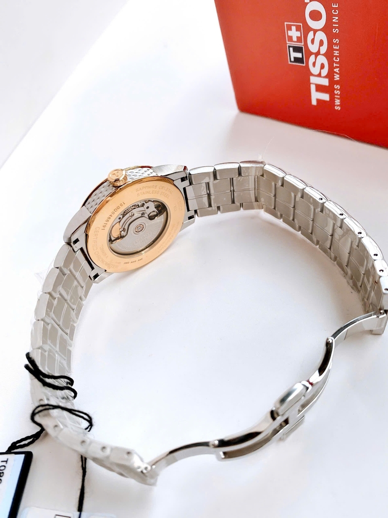 Đồng Hồ Nam Tissot Automatic Cosc 41mm Luxury Diamond Powermatic 80 Chronometer T086.408.22.036.00 ( T0864082203600 )