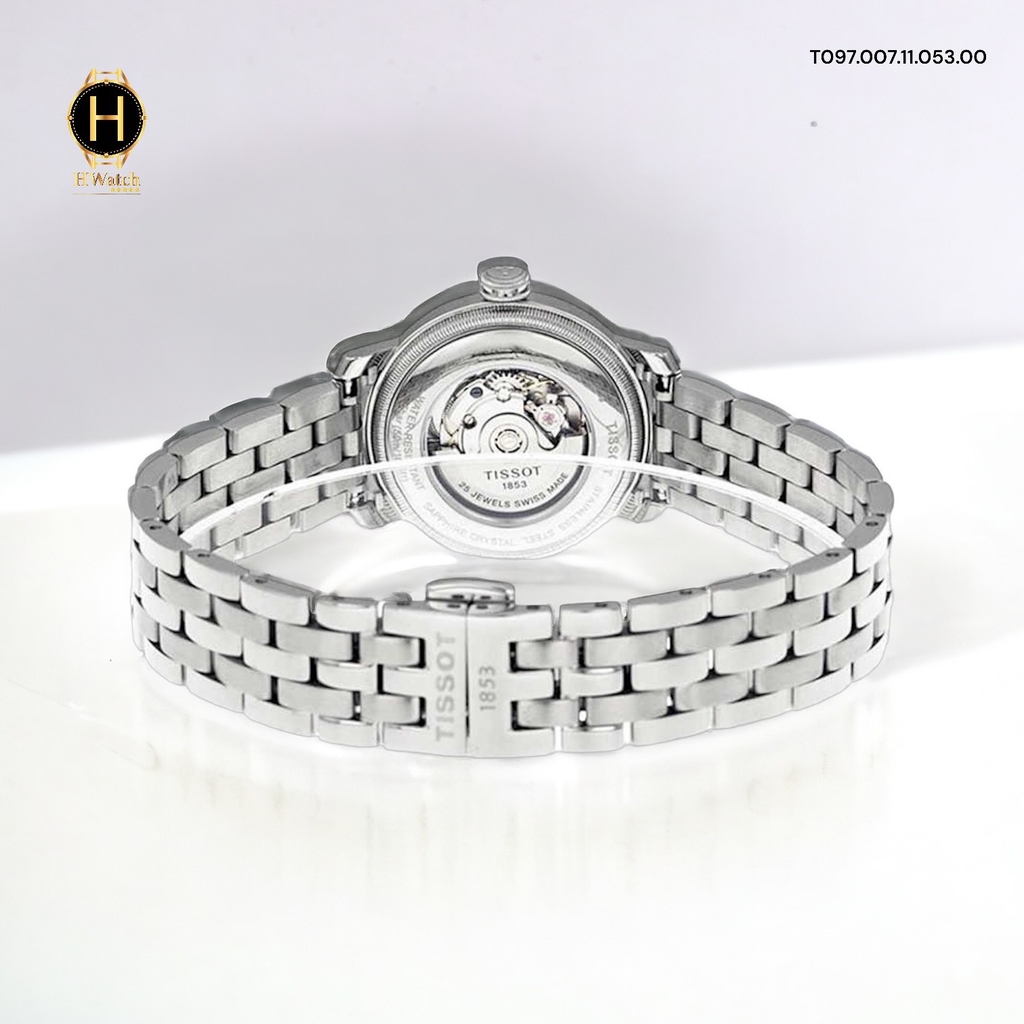 Đồng Hồ Nữ Tissot Automatic T-Classic Bridgeport Sapphire T097.007.11.053.00 ( T0970071105300 )