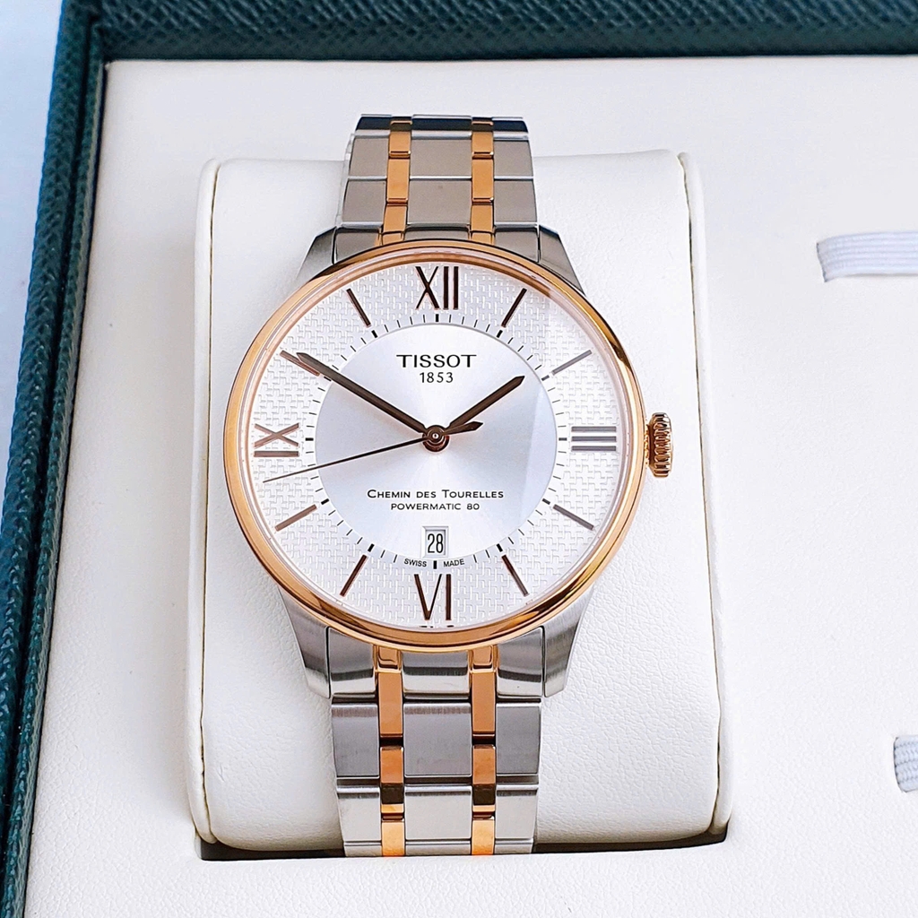 Đồng Hồ Nam Tissot Automatic Chemin Des Tourelles T099.407.22.038.02 ( T0994072203802 )