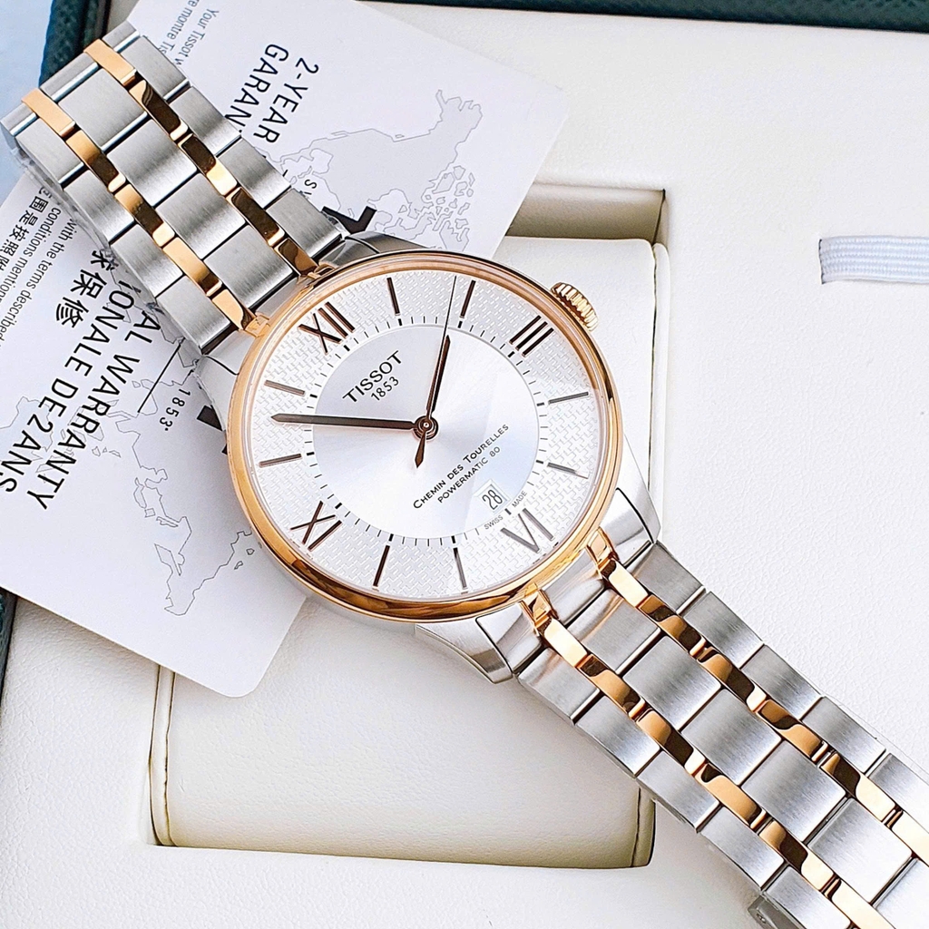 Đồng Hồ Nam Tissot Automatic Chemin Des Tourelles T099.407.22.038.02 ( T0994072203802 )