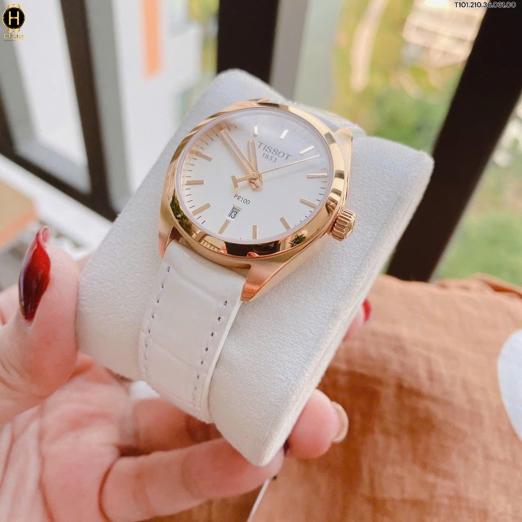 Đồng Hồ Nữ Tissot Quartz PR 100 T101.210.36.031.00  ( T1012103603100 )