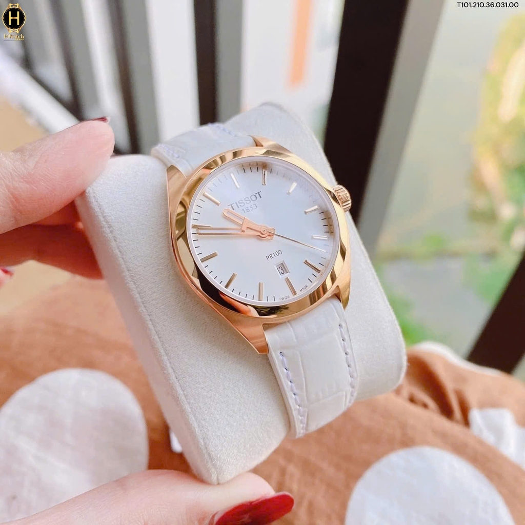 Đồng Hồ Nữ Tissot Quartz PR 100 T101.210.36.031.00  ( T1012103603100 )