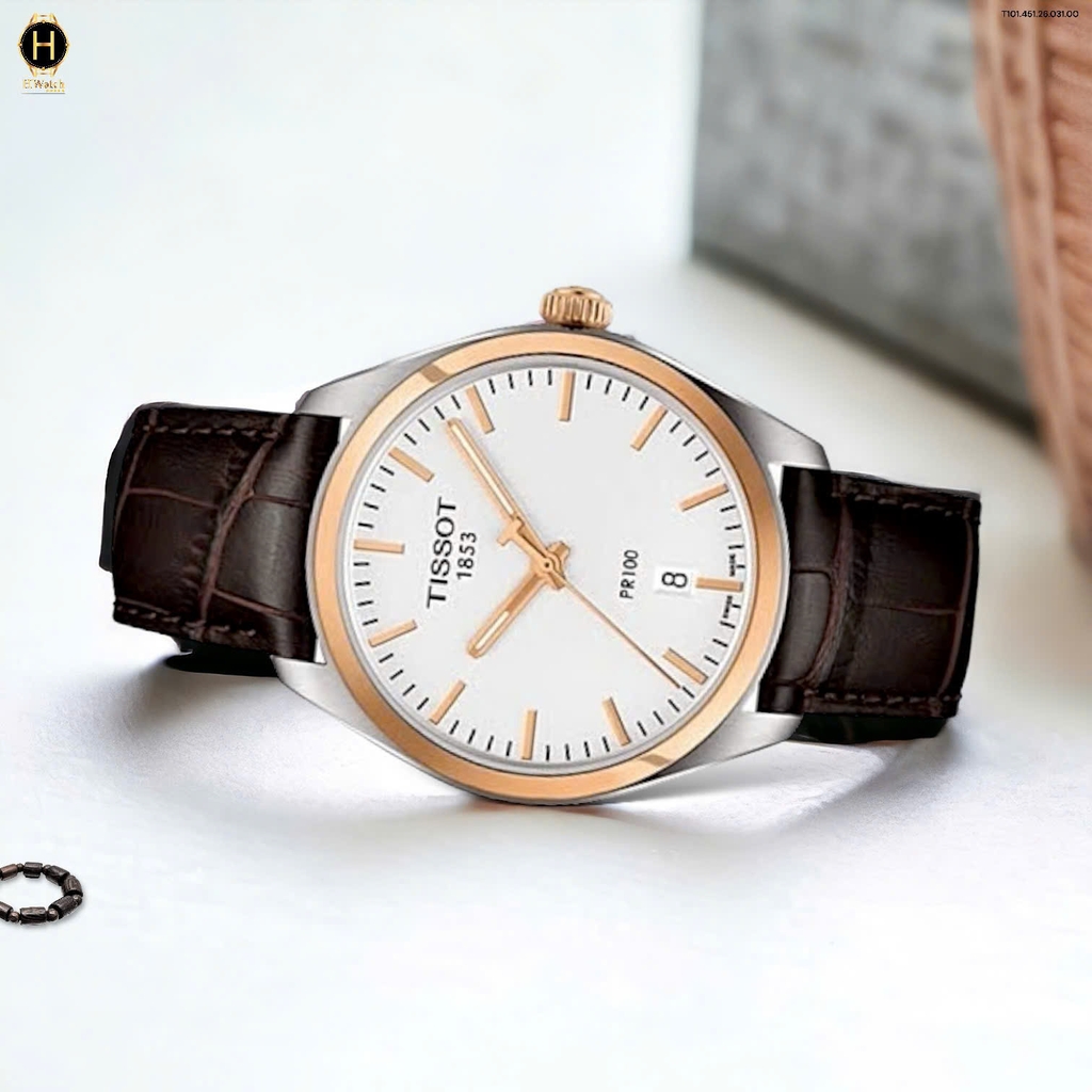 Đồng Hồ Nam Tissot Quartz Cosc Pr 100 T101.451.26.031.00 ( T1014512603100 )