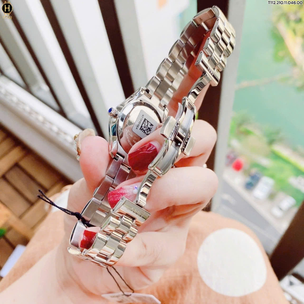 Đồng Hồ Nữ Tissot Quartz T-Wave Diamond T112.210.11.046.00 (T1122101104600)