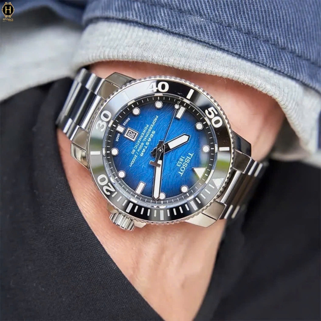 Đồng Hồ Nam Tissot Automatic Seastar 2000 Professional Powermatic 80 T120.607.11.041.01 ( T1206071104101 )