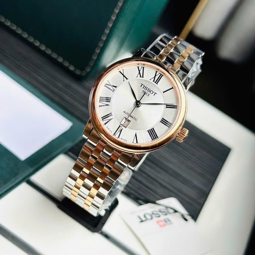Đồng Hồ Nữ Tissot Automatic Carson Premium T122.207.22.033.00 ( T1222072203300 )
