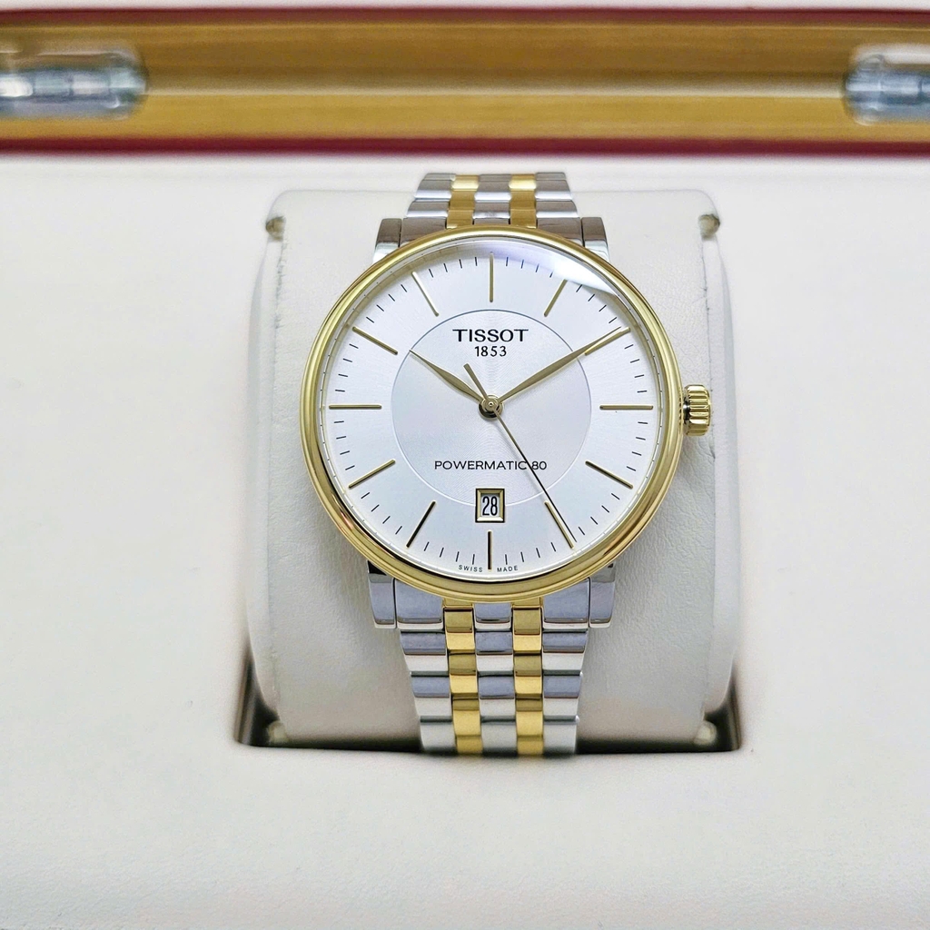 Đồng Hồ Nam Tissot Automatic Carson Powermatic 80 T122.407.22.031.00 ( T1224072203100 )