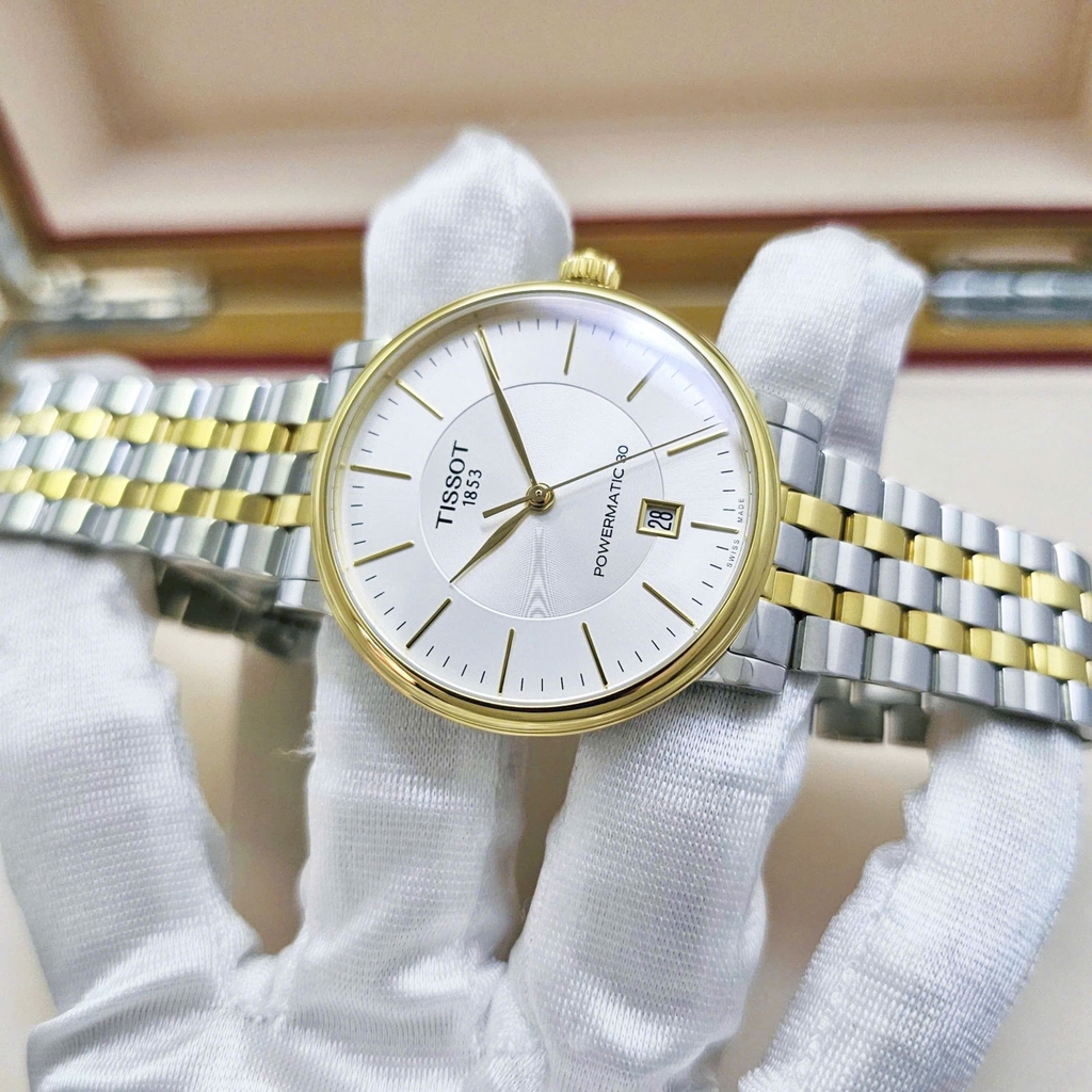 Đồng Hồ Nam Tissot Automatic Carson Powermatic 80 T122.407.22.031.00 ( T1224072203100 )