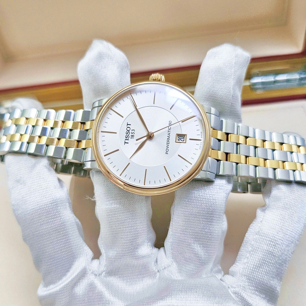 Đồng Hồ Nam Tissot Automatic Carson Powermatic 80 T122.407.22.031.01 ( T1224072203101 )