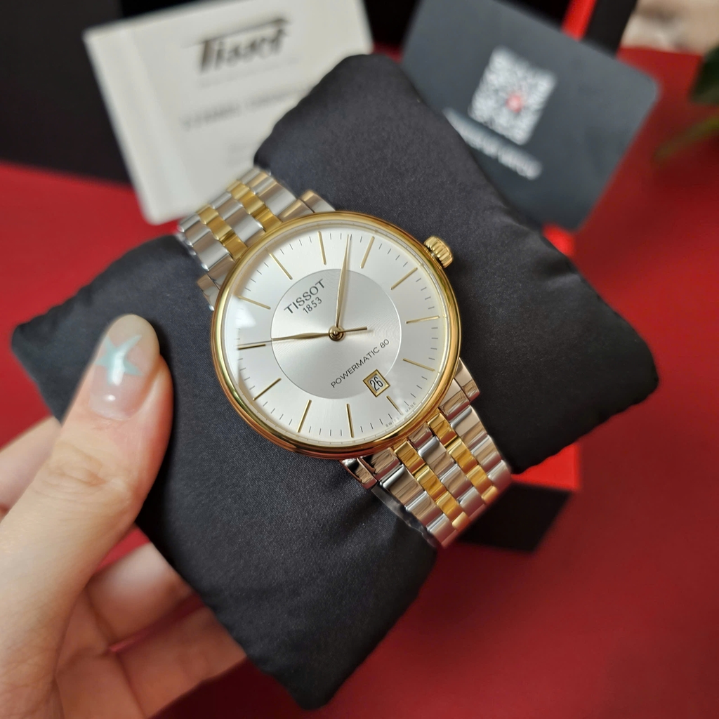 Đồng Hồ Nam Tissot Automatic Carson Powermatic 80 T122.407.22.031.00 ( T1224072203100 )