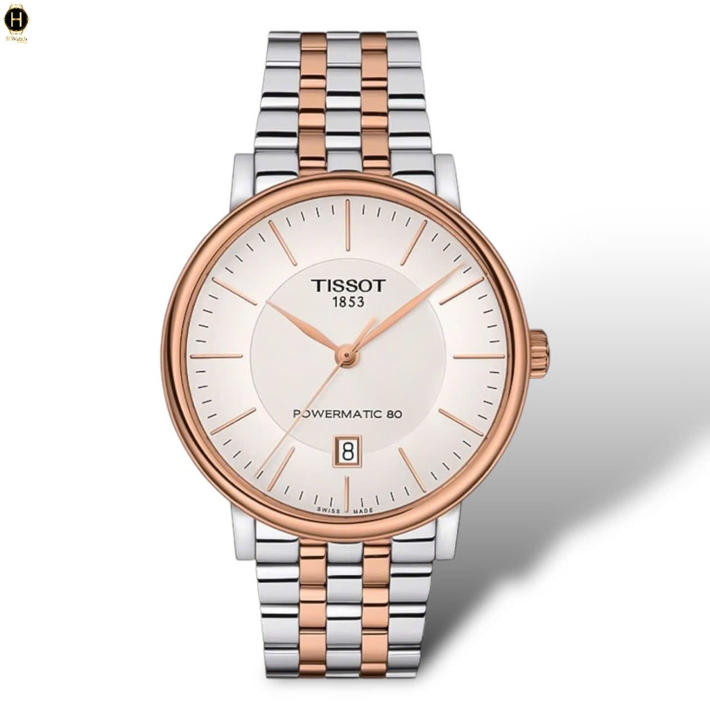 Đồng Hồ Nam Tissot Automatic Carson Powermatic 80 T122.407.22.031.01 ( T1224072203101 )