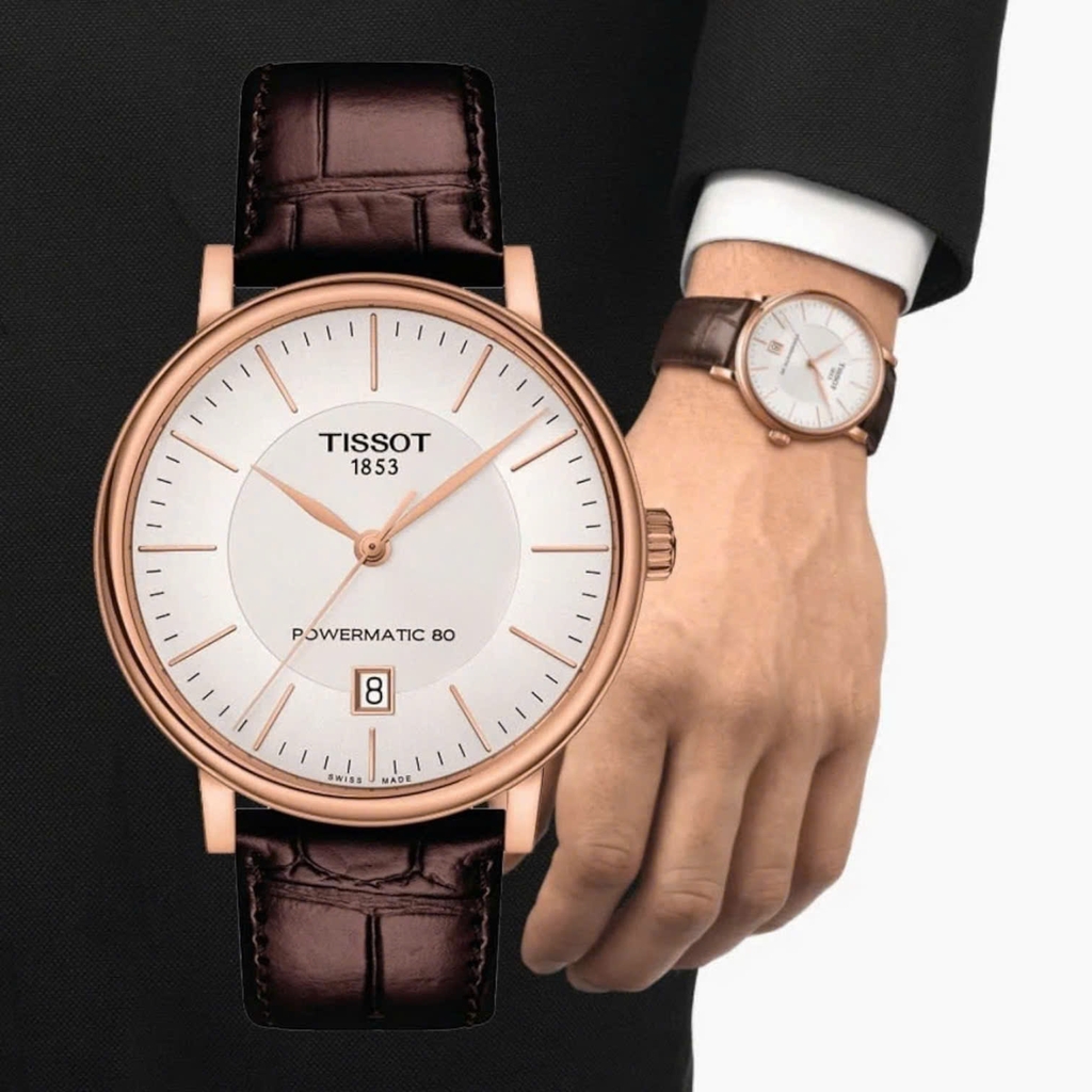 Đồng Hồ Nam Tissot Automatic Carson Powermatic 80 T122.407.36.031.00 ( T1224073603100 )