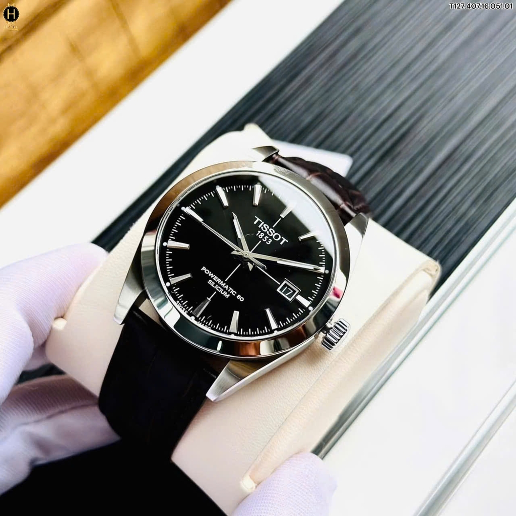 Đồng Hồ Nam Tissot Automatic Powermatic 80 Silicium T127.407.16.051.01 ( T1274071605101 )