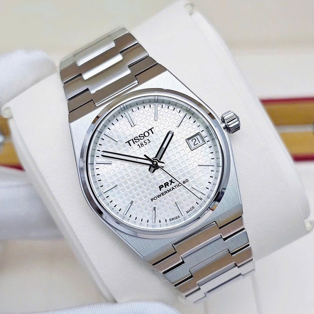 Đồng Hồ Nam Unisex Automatic PRX Powermatic 80 35mm T137.207.11.111.00 (T1372071111100)