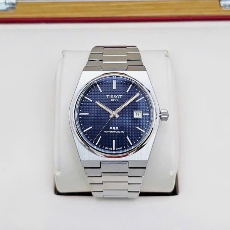 Đồng Hồ Nam Tissot Automatic PRX Powermatic 80 Blue 40mm T137.407.11.041.00 ( T1374071104100 )