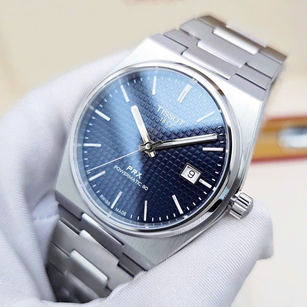 Đồng Hồ Nam Tissot Automatic PRX Powermatic 80 Blue 40mm T137.407.11.041.00 ( T1374071104100 )