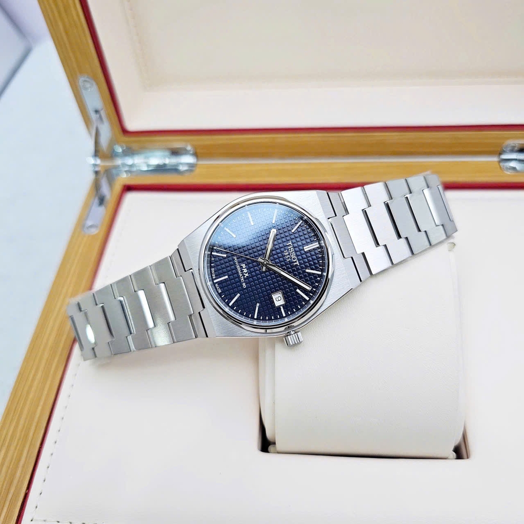 Đồng Hồ Nam Tissot Automatic PRX Powermatic 80 Blue 40mm T137.407.11.041.00 ( T1374071104100 )