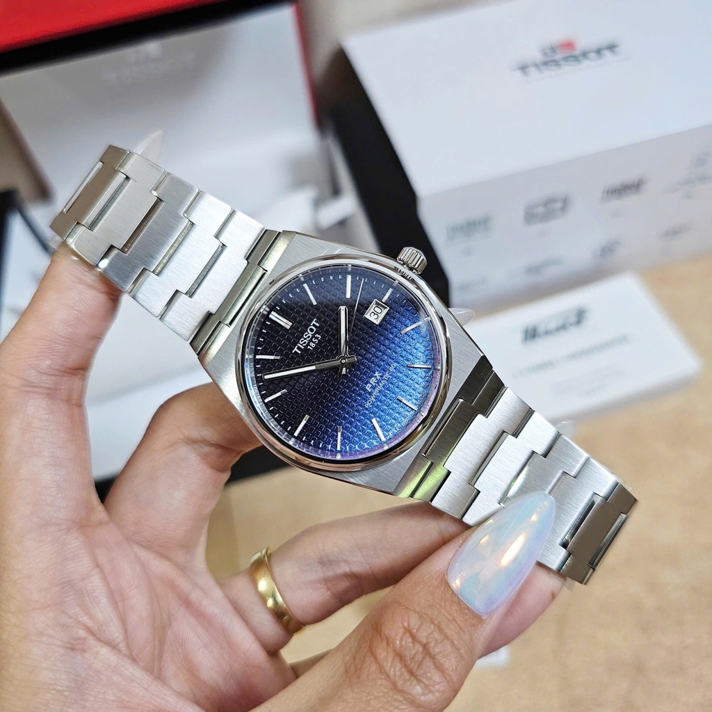 Đồng Hồ Nam Tissot Automatic Prx Powermatic 80 Gradient T137.407.11.051.01 ( T1374071105101 )