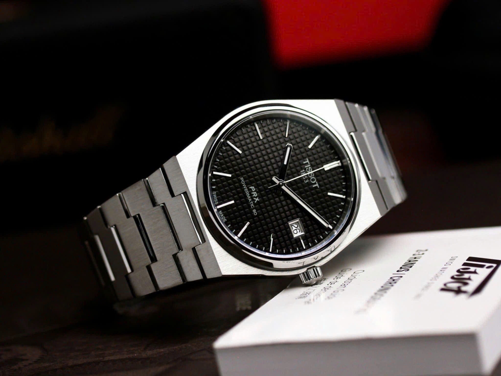 Đồng Hồ Nam Tissot Automatic PRX Powermatic 80 Guilloche T137.407.11.051.00