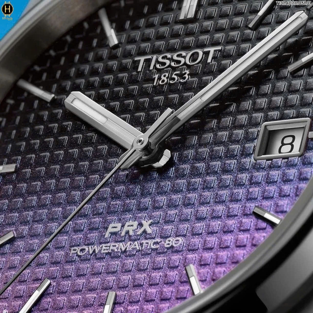 Đồng Hồ Nam Tissot Automatic Prx Powermatic 80 Gradient T137.407.11.051.01 ( T1374071105101 )