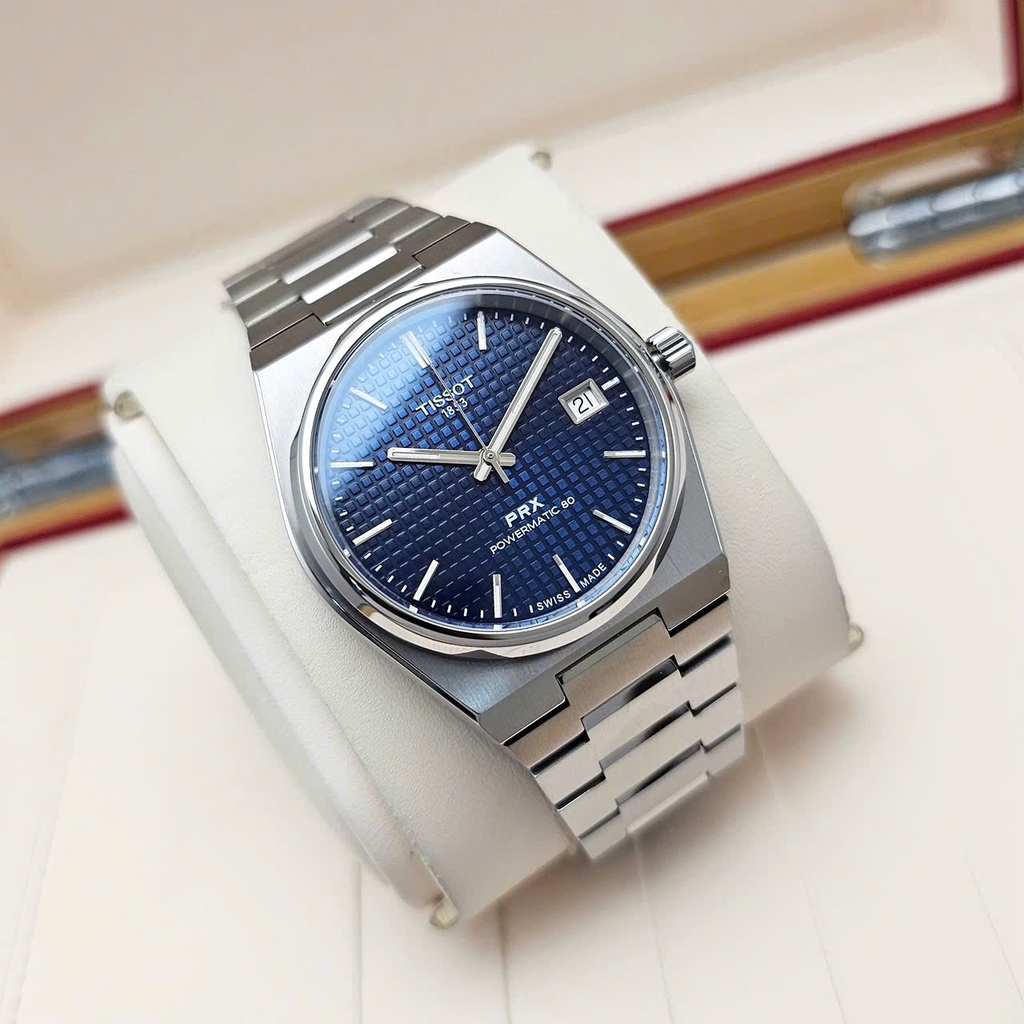 Đồng Hồ Nam Tissot Automatic PRX Powermatic 80 Titanium 38mm T137.807.44.041.00 ( T1378074404100 )