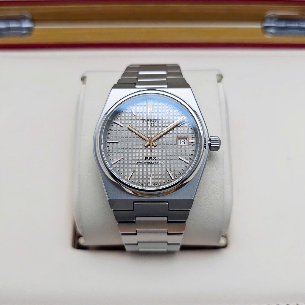 Đồng Hồ Nam Tissot Automatic PRX Powermatic 80 Titanium 38mm T137.807.44.061.00 ( T1378074406100 )