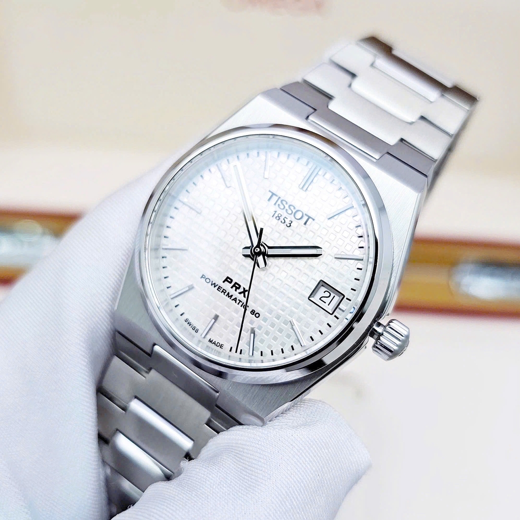 Đồng Hồ Nam Unisex Automatic PRX Powermatic 80 35mm T137.207.11.111.00 (T1372071111100)