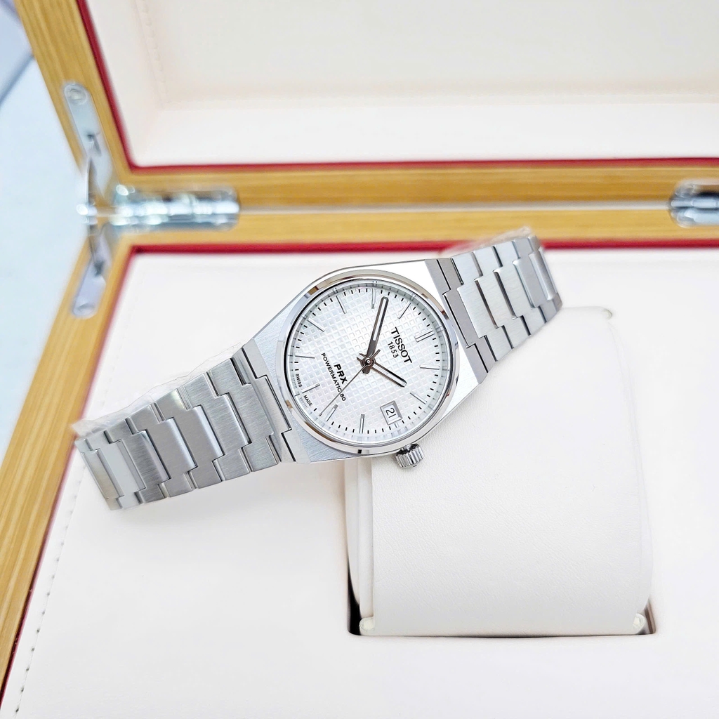Đồng Hồ Nam Unisex Automatic PRX Powermatic 80 35mm T137.207.11.111.00 (T1372071111100)
