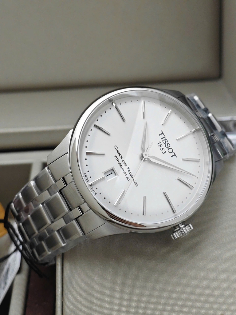 Đồng Hồ Nam Tissot Automatic Chemin des Tourelles Powermatic 80 T139.807.11.031.00 (T1398071103100)