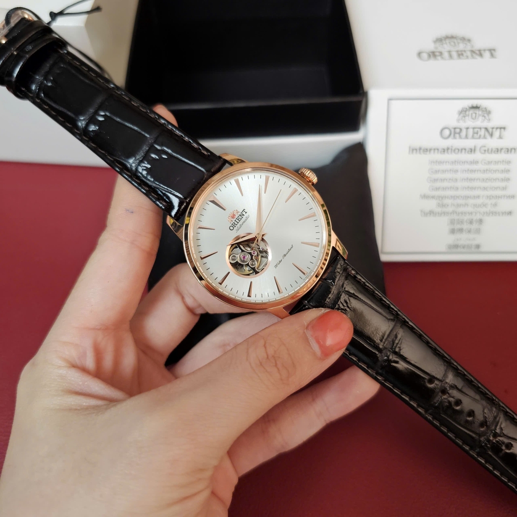 Đồng Hồ Nam Orient Automatic Esteem 2 Vàng Hồng Rose FAG02002W0 ( SAG02002W0 ) ( TAG02002W0 )