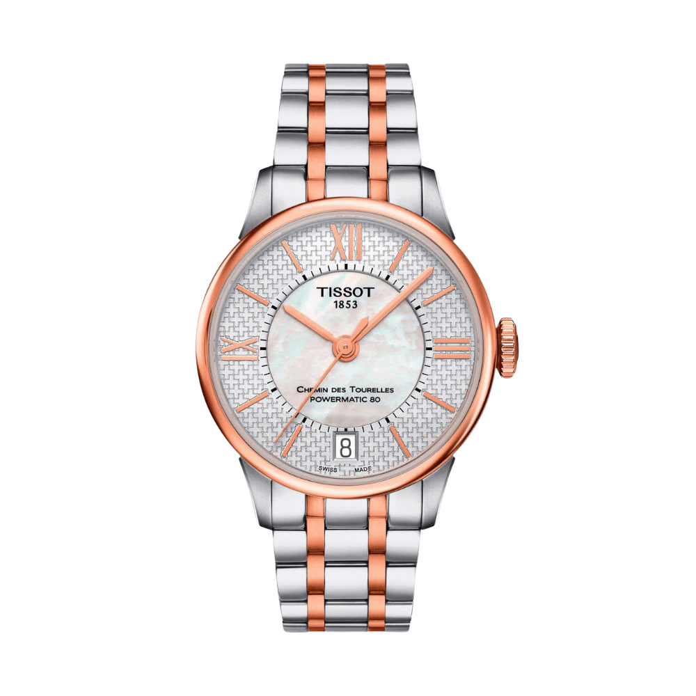 Đồng Hồ Nữ Tissot Automatic Chemin Des Tourelles Powermatic 80 T099.207.22.118.01 (T0992072211801 )