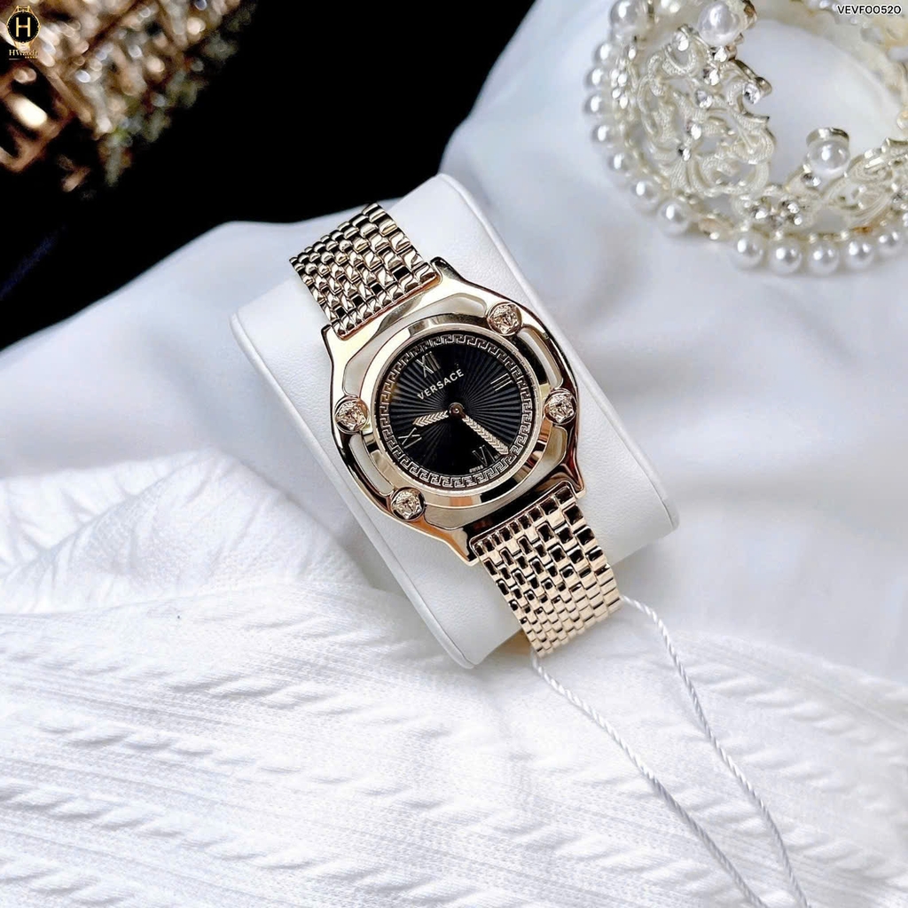 Đồng Hồ Nữ Versace Quartz Medusa Frame VEVF00520