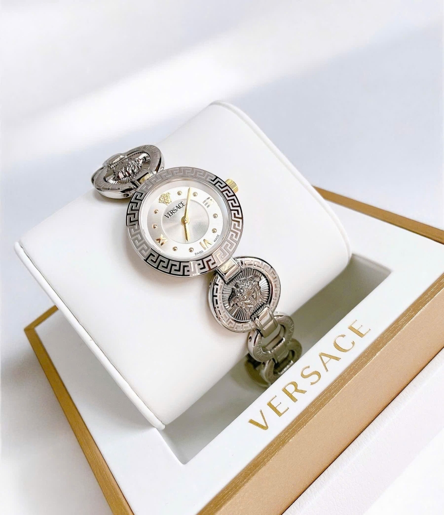 Đồng Hồ Nữ Versace Quartz Greca Jewe VEWCA0124