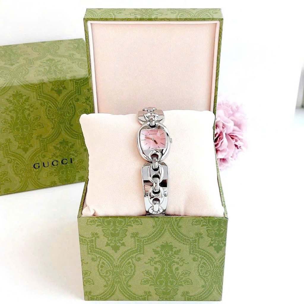 Đồng Hồ Nữ Gucci Quartz Marina Chain YA121519