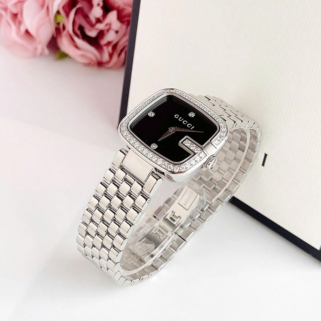 Đồng Hồ Nữ Gucci Quartz Diamond YA125412