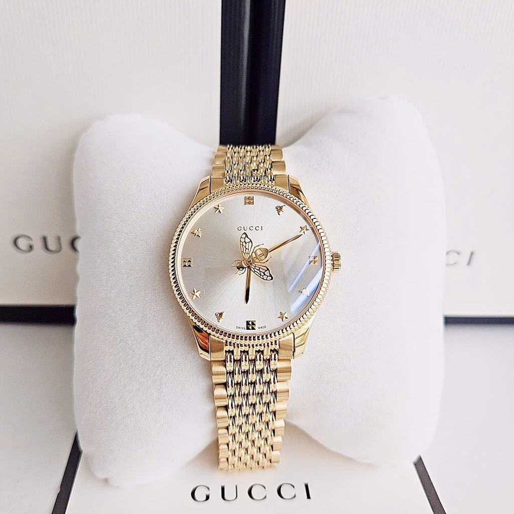 Đồng Hồ Nữ Gucci Quartz G-Timeless YA1264155