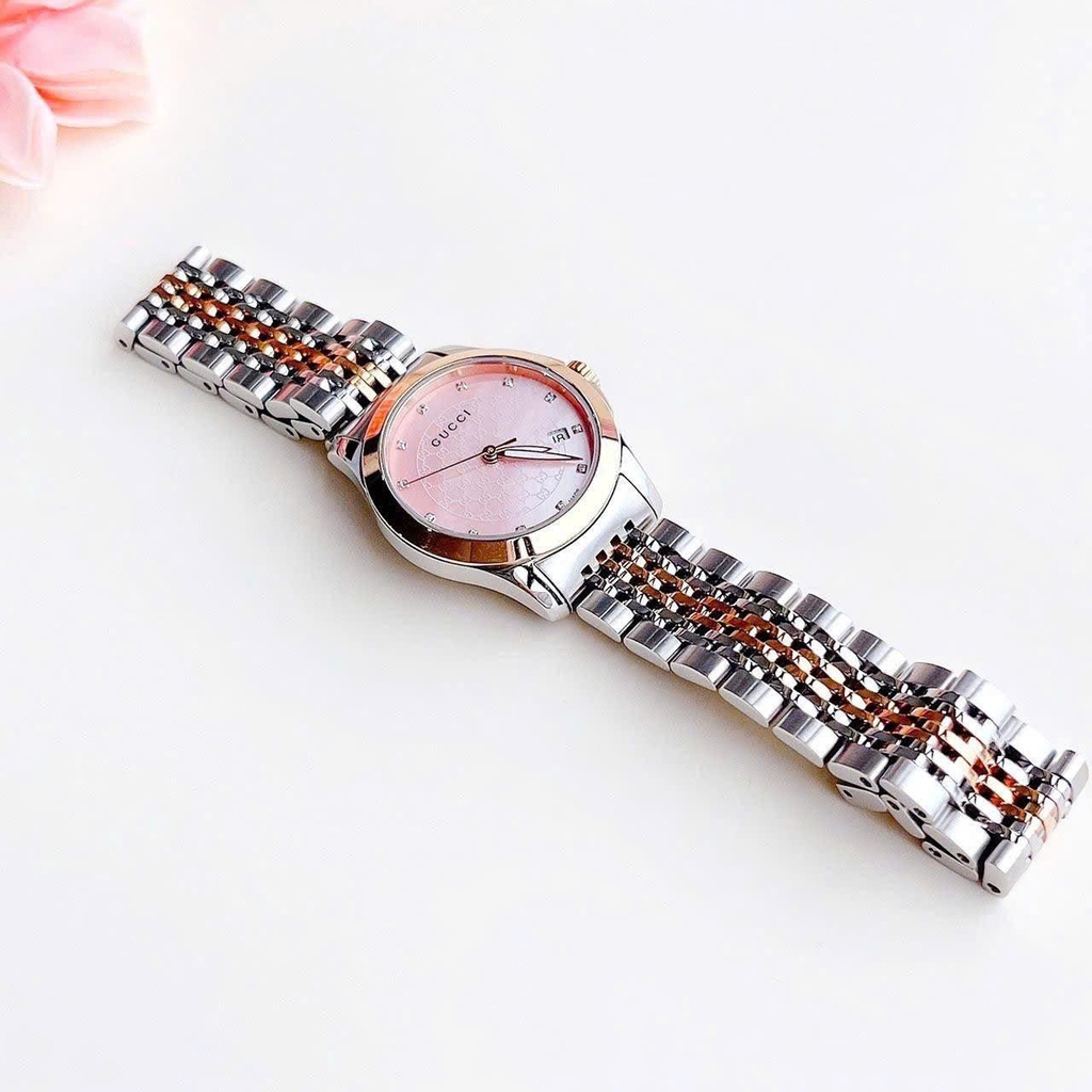 Đồng Hồ Nữ Gucci Quartz G-Timeless YA126538