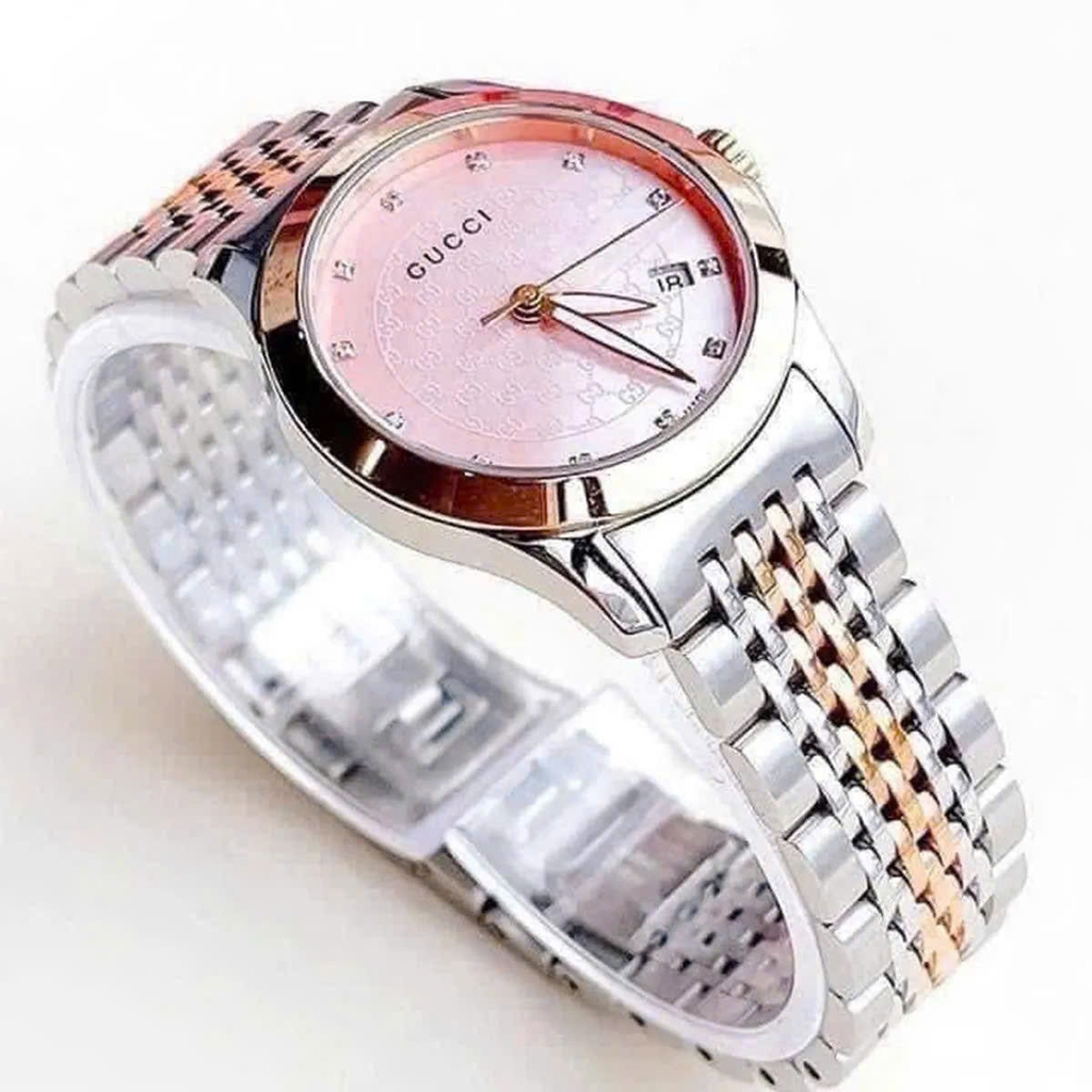 Đồng Hồ Nữ Gucci Quartz G-Timeless YA126538