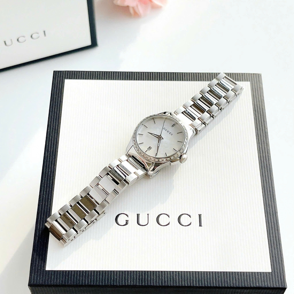 Đồng Hồ Nữ Gucci Quartz G-Timeless YA126543