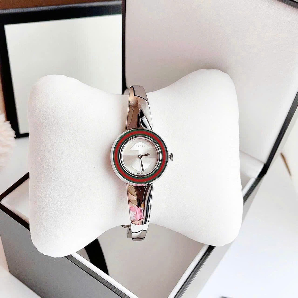 Đồng Hồ Nữ Gucci Quartz U-Play Stainless YA129506