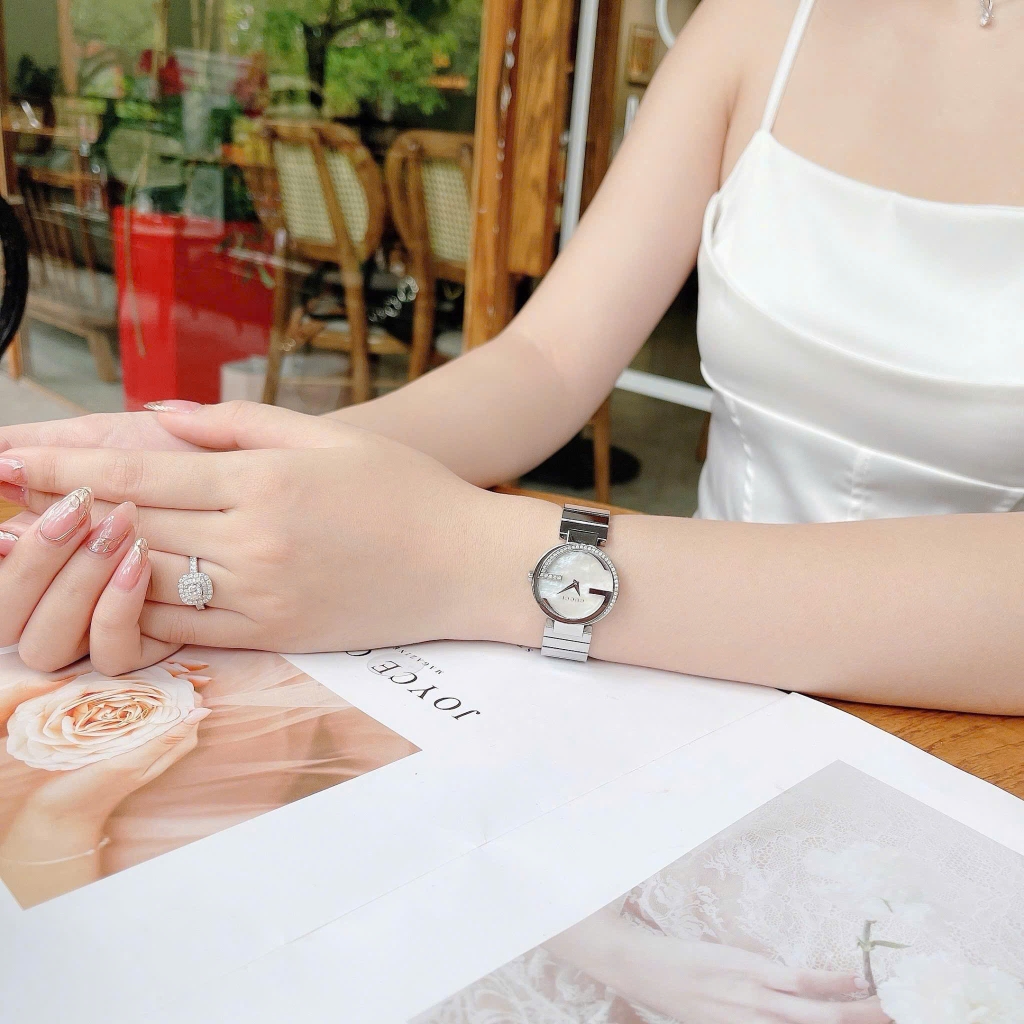 Đồng Hồ Nữ Gucci Quartz  Interlocking YA133509