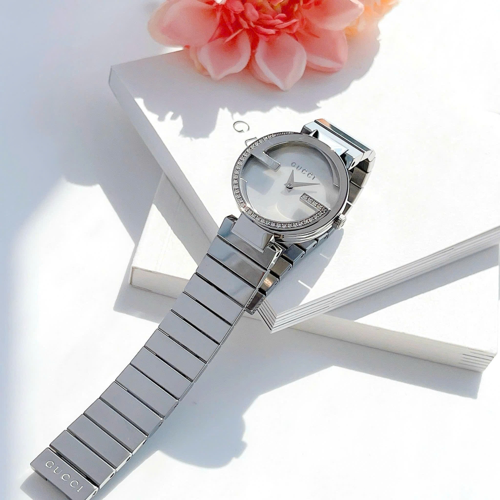 Đồng Hồ Nữ Gucci Quartz  Interlocking YA133509