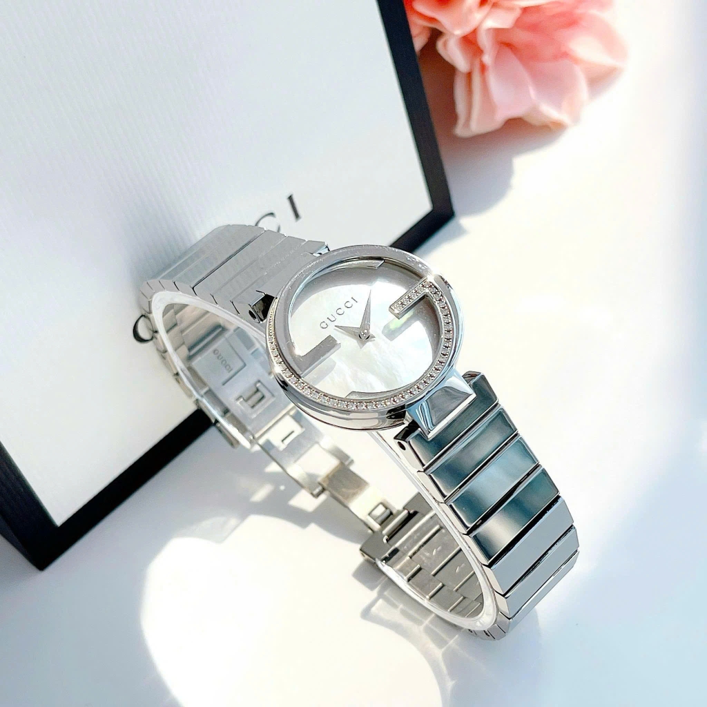 Đồng Hồ Nữ Gucci Quartz  Interlocking YA133509